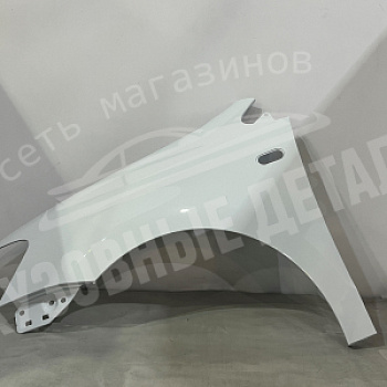 Крыло ЛЕВОЕ Volkswagen Polo C9A C9F, 0Q Pure White Белый